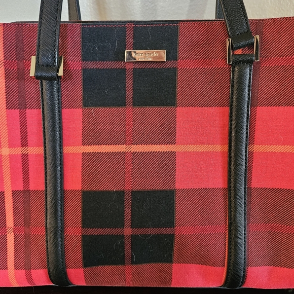 Kate Spade Plaid Shoulder Bag - Picture 3 of 11